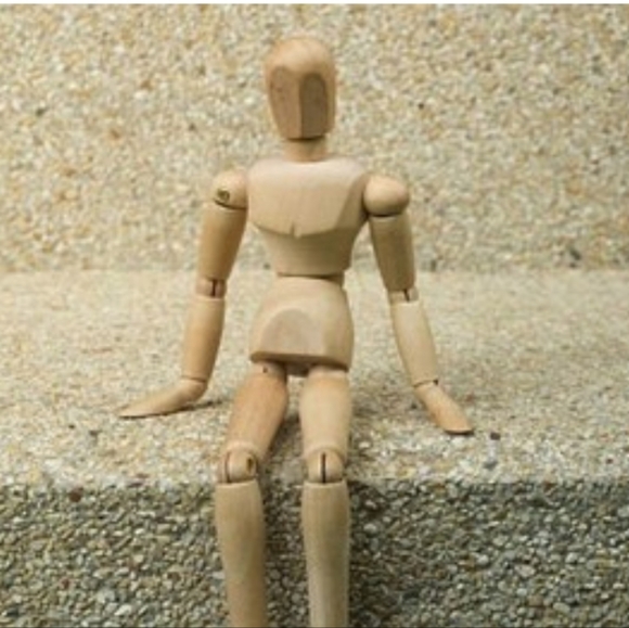 Artist Model Wood Gestalta Figure - Picture 2 of 3